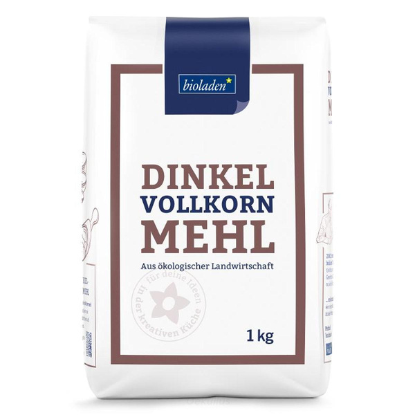 Produktfoto zu Dinkelvollkornmehl (8 x 1kg)