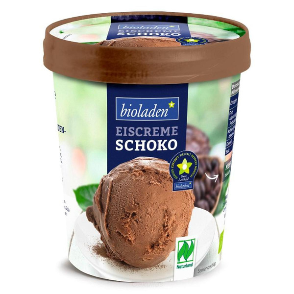 Produktfoto zu Eiscreme Schoko (500ml)