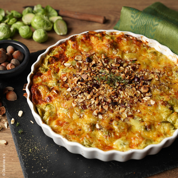Rosenkohlgratin
