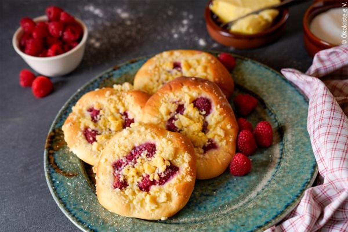 Rezept: Beeren-Streuseltaler (4 Portionen)
