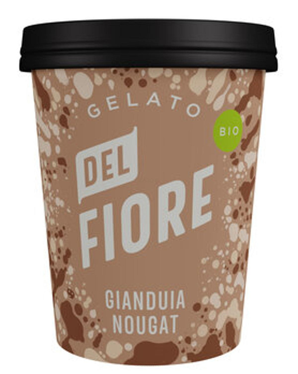 Produktfoto zu Eiscreme Gianduia Nougat (500ml)