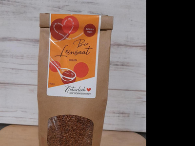 Produktfoto zu Leinsaat 500g