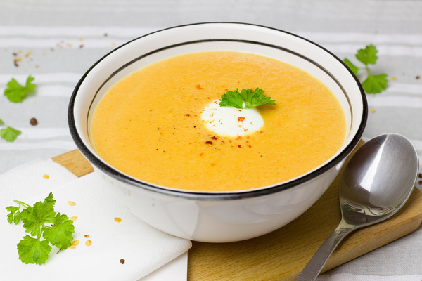 Möhren-Ingwer-Suppe