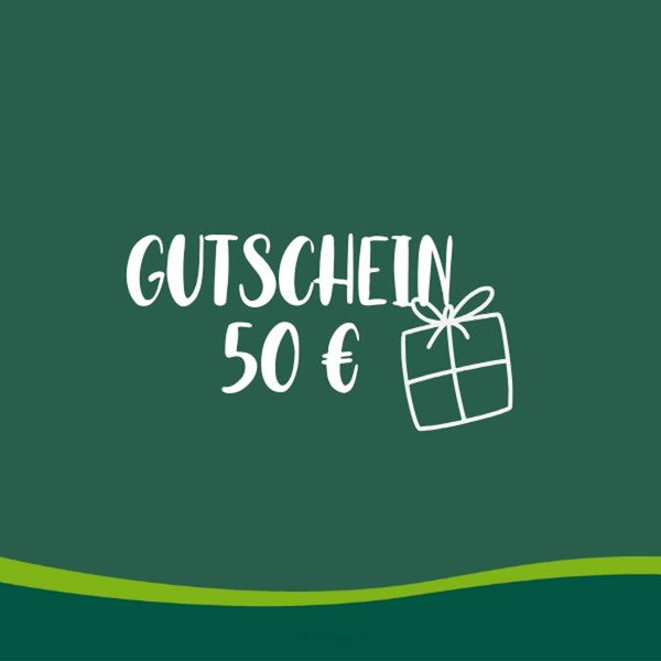 Produktfoto zu Gutschein 50 €