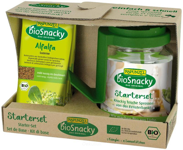 Produktfoto zu bioSnacky Keimglas Starter-​Set