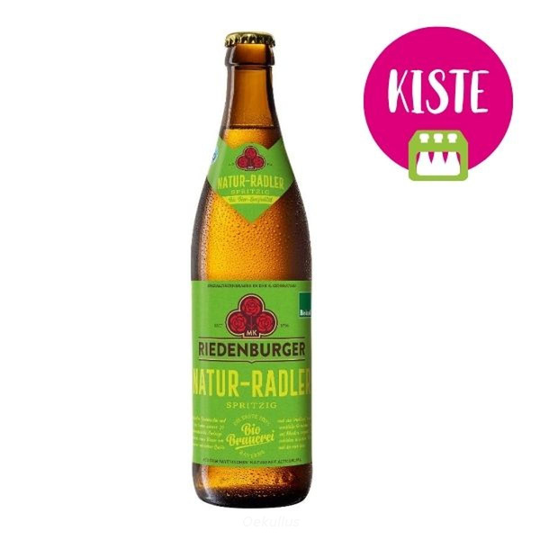 Produktfoto zu Riedenburger Natur Radler KISTE (10x0,5l)