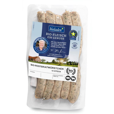 Produktfoto zu Rostbratwürstchen Nürnberger Art