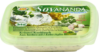 Produktfoto zu Veganer Frischkäse Soja Kräuter
