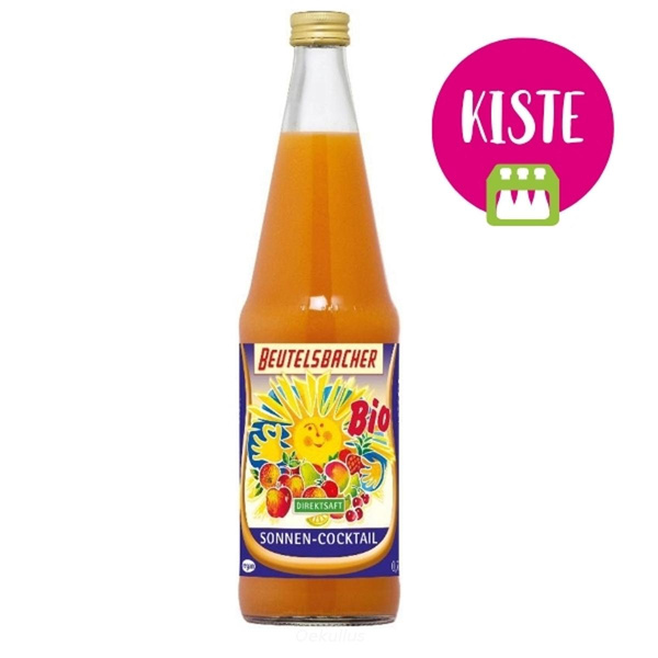 Produktfoto zu Sonnencocktail Multisaft KISTE (6 x 0,7l)