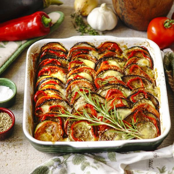 Produktfoto zu Rezept: Ratatouille aus dem Ofen (4 Portionen)