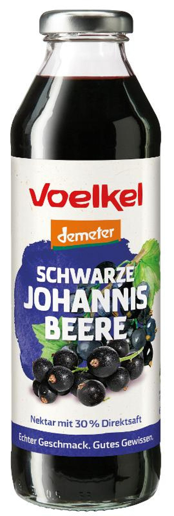 Produktfoto zu Schwarze Johannisbeeren Nektar 0,5l