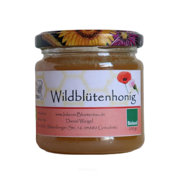 Produktfoto zu Wildblütenhonig 250g