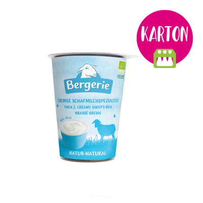 Produktfoto zu Schafjoghurt natur KARTON (6x400g)