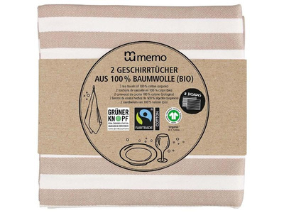 Produktfoto zu Geschirrtücher Baumwolle (2 Stück)