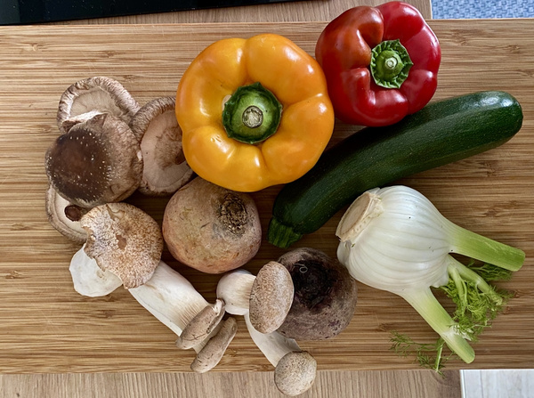 Roma Tomate am Strauch