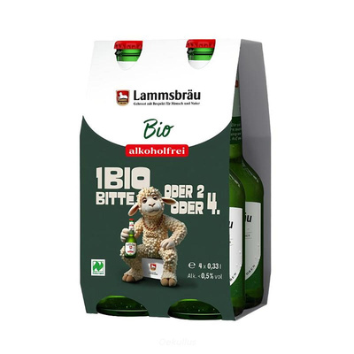 Produktfoto zu Lammsbräu 4-Pack alkoholfrei