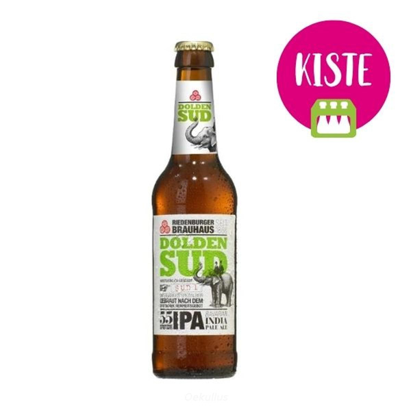 Produktfoto zu Riedenburger Dolden Sud IPA KISTE (10 x 0,33l)