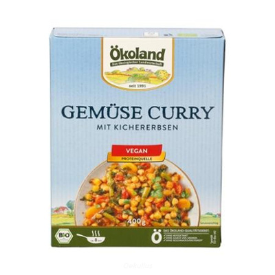 Produktfoto zu Gemüse-Curry mit Kichererbsen