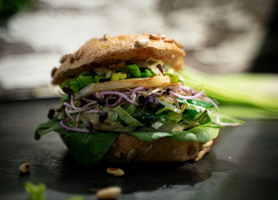 Kohlrabi Burger