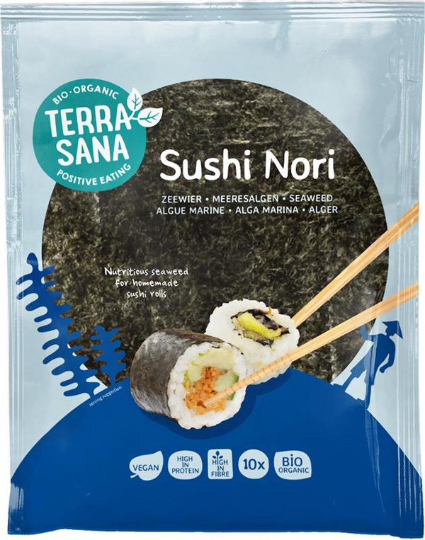Produktfoto zu Sushi Nori Blätter (10 Stk.)