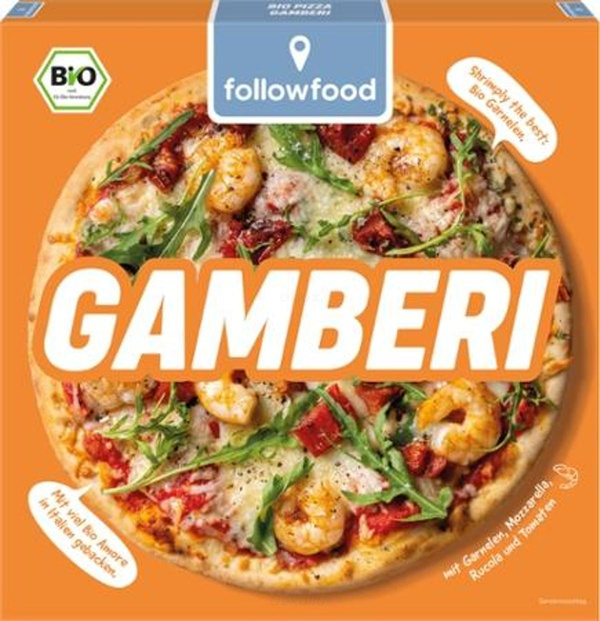 Produktfoto zu Dinkel-Pizza Gamberi