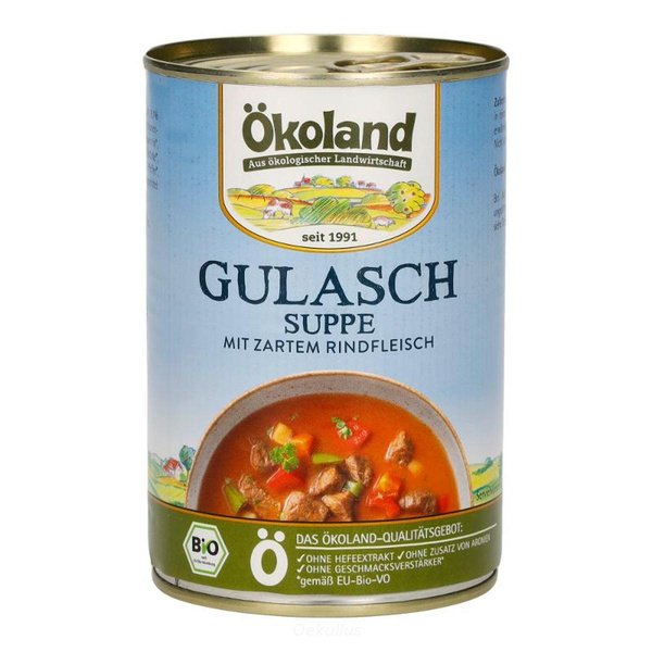 Produktfoto zu Gulaschsuppe ungarische Art