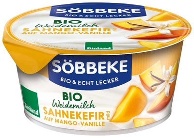 Produktfoto zu Sahnekefir Mango Vanille