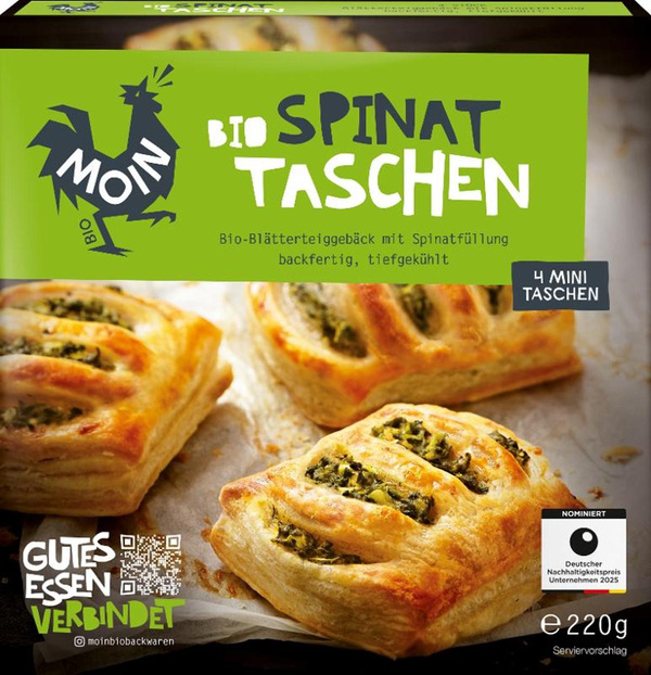 Produktfoto zu Spinat Taschen (4 St.)