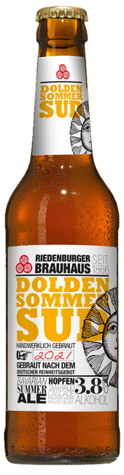 Produktfoto zu Riedenburger Dolden Sommer Sud KISTE (10 x 0,33l)