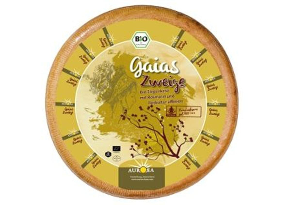 Produktfoto zu Ziegenkäse "Gaias Zweige"