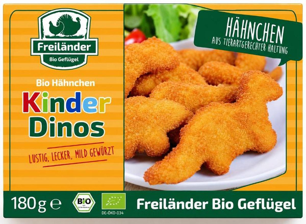 Produktfoto zu Hähnchen Kinder-Dinos (6-7 St.)
