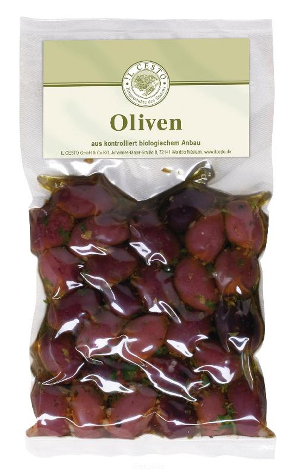 Produktfoto zu Griech. Kalamata Oliven (entsteint)