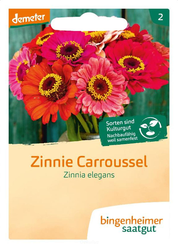 Produktfoto zu AB Zinnie Carroussel (Saatgut)