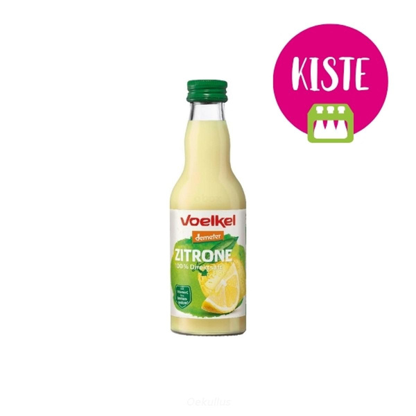 Produktfoto zu Zitronensaft KISTE (12x0,2l)