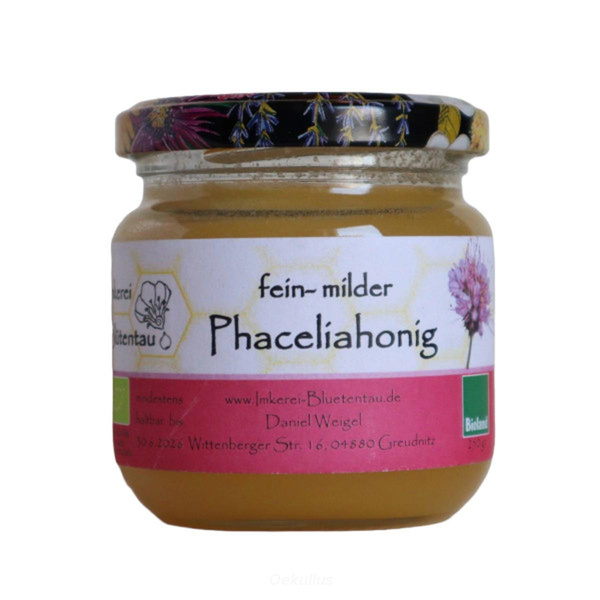 Produktfoto zu Phaceliahonig 250g