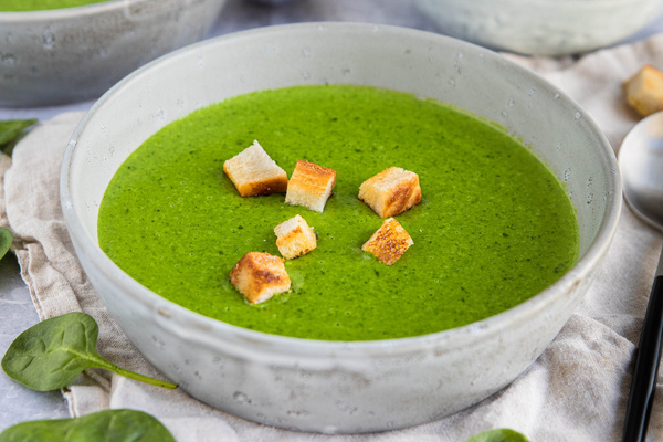 Spinat-Suppe