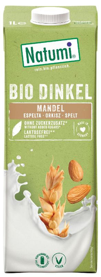 Produktfoto zu Dinkeldrink Mandel KARTON (8 x 1l)