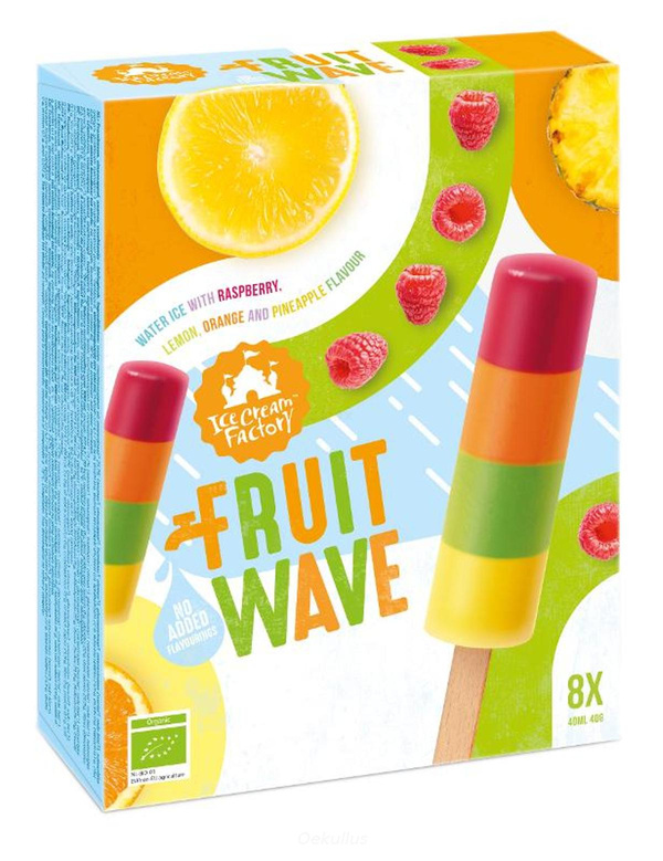 Produktfoto zu Fruchteis Fruit Waves  ( 4Stk.)