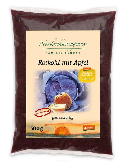 Produktfoto zu Rotkohl mit.Apfel