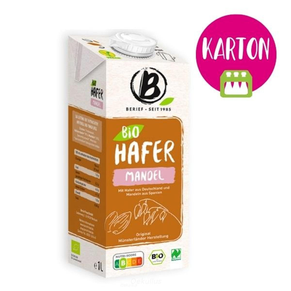 Produktfoto zu Hafer Mandel Drink KARTON (8x)