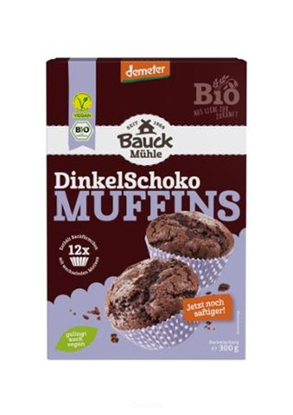 Produktfoto zu Dinkel Muffins Schoko