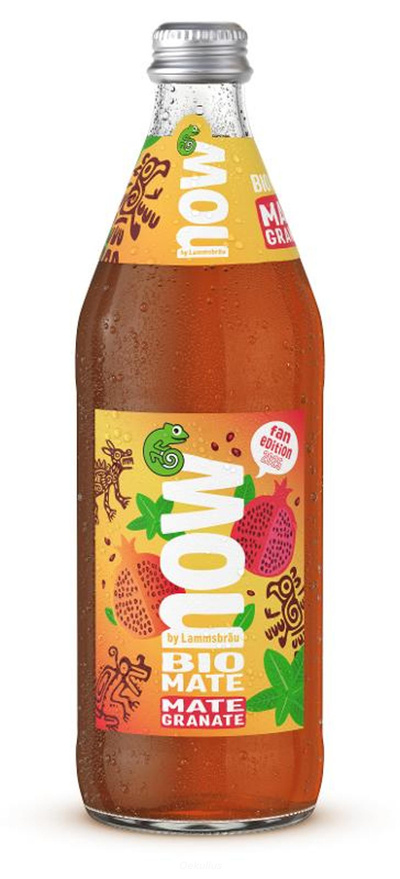Produktfoto zu now Mate Granate KISTE (10 x 0,5l)