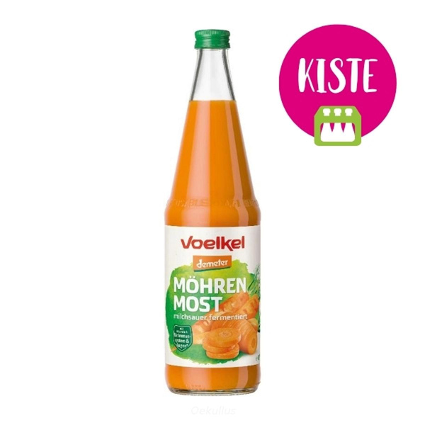 Produktfoto zu Möhrenmost KISTE (6x0,7l)