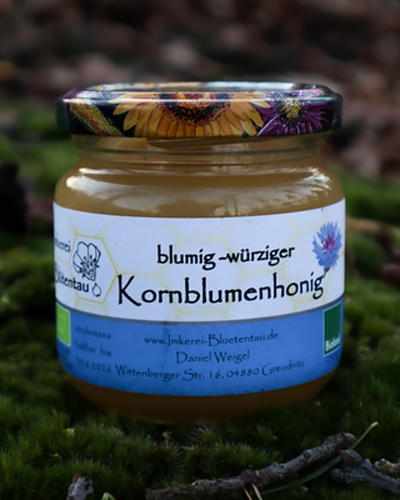 Produktfoto zu Kornblumenhonig 250g