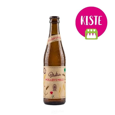 Produktfoto zu Pinkus Malzbier KISTE (24 x 0,33l)