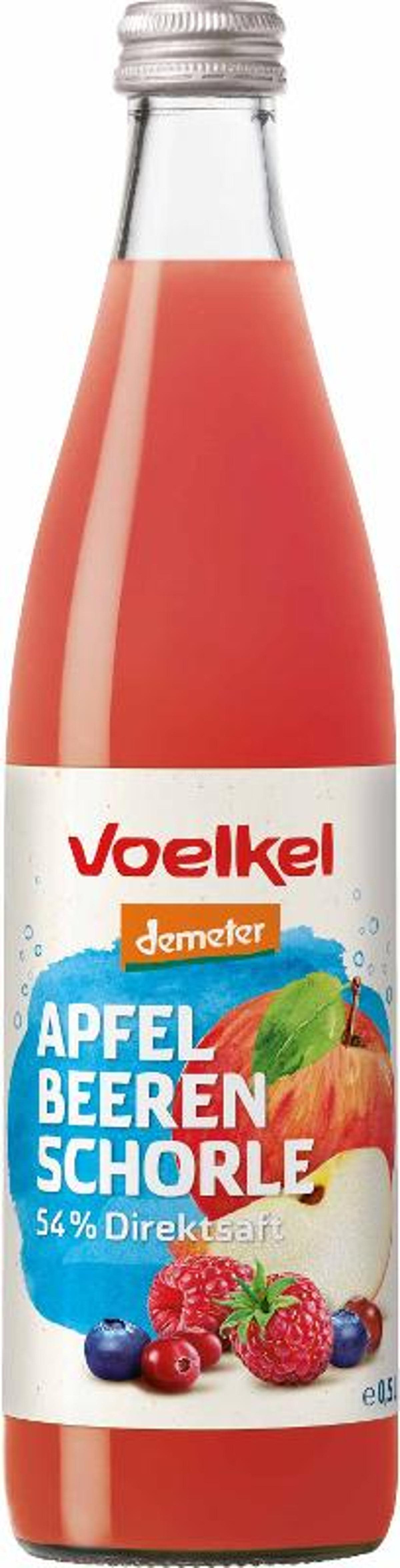 Produktfoto zu Apfel Waldbeeren Schorle 0,5l