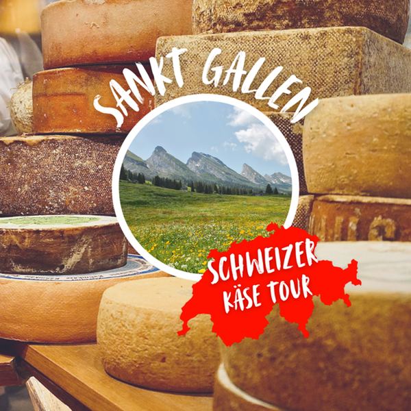 Produktfoto zu Schweizer Käse Tour: St. Gallen