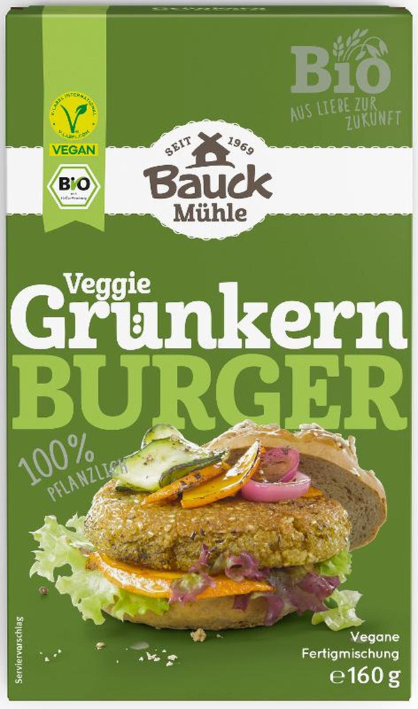 Produktfoto zu Grünkern Burger