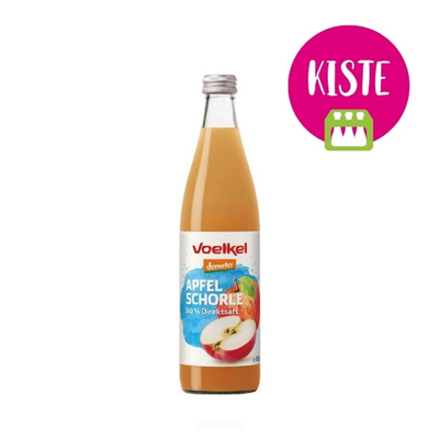 Produktfoto zu Heimische Apfelschorle KISTE (10 x 0,5l)