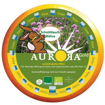 Produktfoto zu Osterkäse Möhre-Schnittlauch